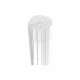 Canisse JET7GARDEN 1,8x2,5m - Blanc - PVC - Double Face
