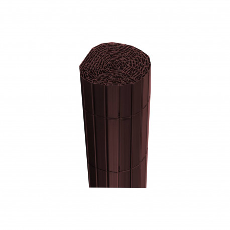 Canisse JET7GARDEN 1,8x2,5m - Bois noyer - PVC - Double Face