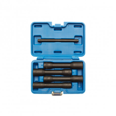 Jeu de douilles spiralées BGS TECHNIC - extracteur de vis cassées profondes - 12,5mm (1/2") - 17/22mm - 5 pcs - 5262