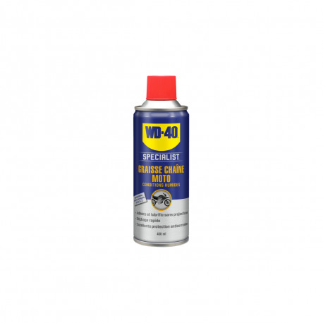 Graisse chaîne conditions humides WD-40 Specialist Moto - 400 ml - 33788/46