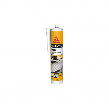 Mastic colle SIKA Sikaflex 147 Metal - Gris Clair - 290ml
