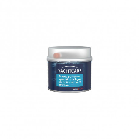 Mastic polyester Yachtcare spécial sous ligne de flottaison 500g avec durcisseur