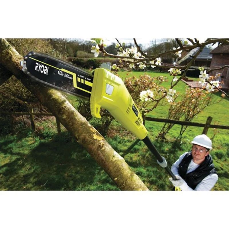 Pack RYOBI lagueur lectrique Sur Perche RPP755E Cha ne 25cm Pour 