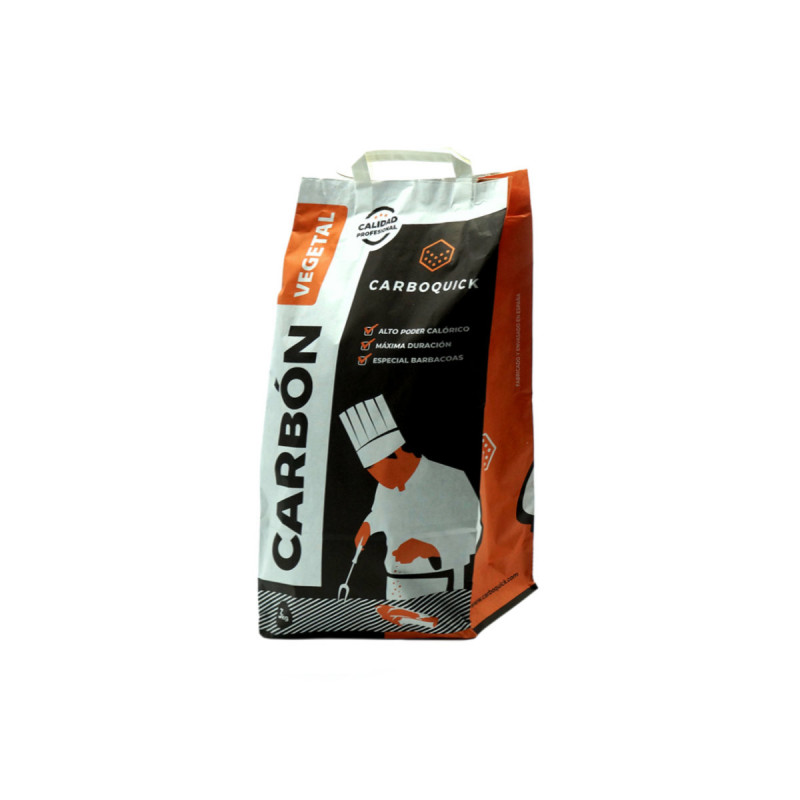 Sac de charbon végétal Carboquick pour barbecue haute qualité 3kg 73876 Espace Bricolage
