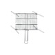 Grille double pour barbecue - Zinc - 25x25 cm - 76841