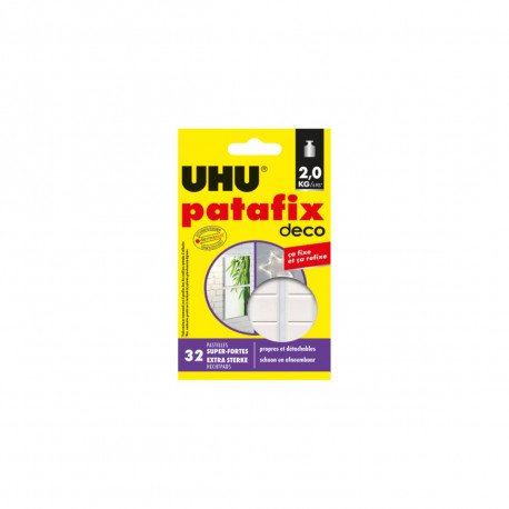 Patafix UHU Déco - 32 pastilles - 38150 