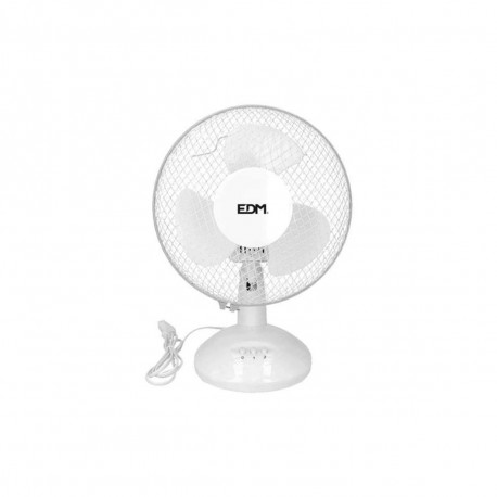 Ventilateur de table 25W - 23cm - Blanc 33962