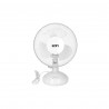 Ventilateur de table 25W - 23cm - Blanc 33962
