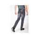 Jeans de travail RICA LEWIS - Homme - Taille 42 - Coupe droite - Thermolite - Stretch - THERMIC