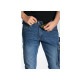 Jeans de travail RICA LEWIS - Homme - Taille 50 - Multi poches - Coupe droite confort - Fibreflex - Stretch stone - Job