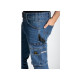 Jeans de travail RICA LEWIS - Homme - Taille 50 - Multi poches - Coupe droite confort - Fibreflex - Stretch stone - Job
