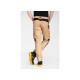 Pantalon de travail normé RICA LEWIS - Homme - Taille 38 - Multi poches - Coupe droite - Beige - MOBILON