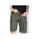 Bermuda normé RICA LEWIS - Homme - Taille 44 - Multi poches - Kaki - MOBISHO