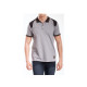 Polo renforcé RICA LEWIS - Homme - Taille S - Stretch - Gris - WORKPOL