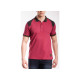 Polo renforcé RICA LEWIS - Homme - Taille S - Stretch - Bordeaux - WORKPOL