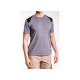 T-shirt renforcé RICA LEWIS - Homme - Taille XXL - Coton bio - Gris - WORKTS