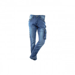 Jeans de travail RICA LEWIS - Homme - Taille 42 - Multi poches - Coupe droite confort - Fibreflex - Stretch stone - Job