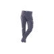Jeans de travail RICA LEWIS - Homme - Taille 46 - Multi poches - Coupe droite confort - Fibreflex - Twill stretch - Gris - Jobc