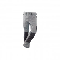 Pantalon de travail normé RICA LEWIS - Homme - Taille 42 - Multi poches - Coupe droite - Gris - MOBILON