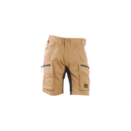 Bermuda normé RICA LEWIS - Homme - Taille 48 - Multi poches - Beige - MOBISHO