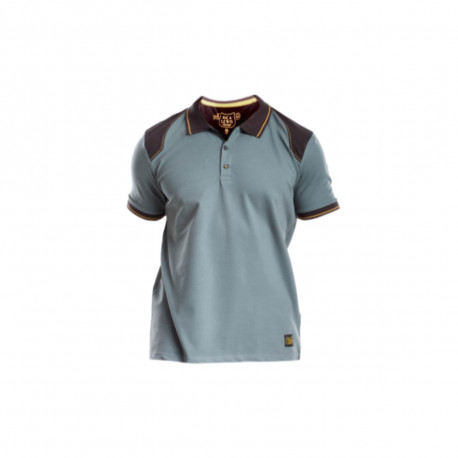 Polo renforcé RICA LEWIS - Homme - Taille XL - Stretch - Vert - WORKPOL