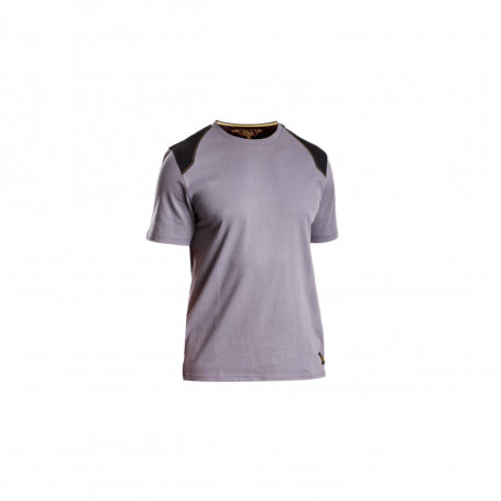 T-shirt renforcé RICA LEWIS - Homme - Taille XXL - Coton bio - Gris - WORKTS