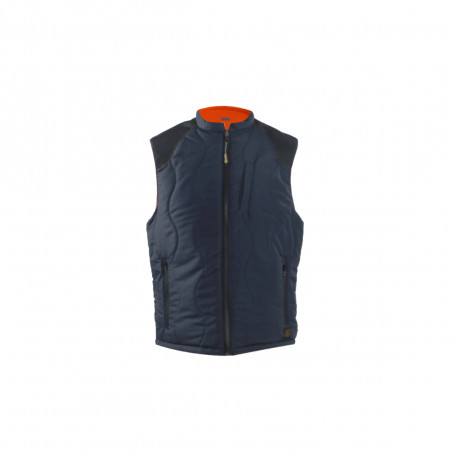 Gilet sans manches RICA LEWIS - Homme - Taille XXL - Réversible - Bleu marine - GILET