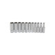 Jeu de douilles six pans longues BGS TECHNIC - 6,3 mm - 11 pcs - 2429