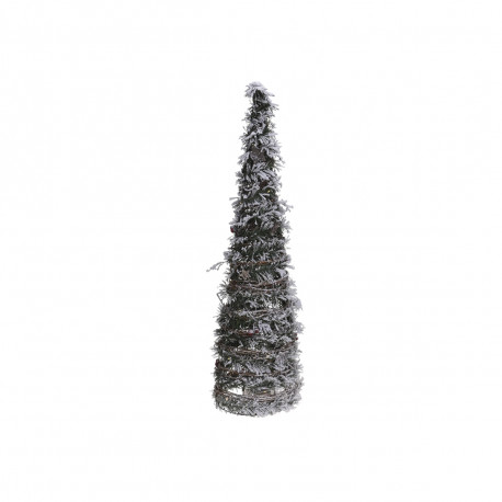 Sapin de noël en rotin avec led EDM - 80cm - 71600