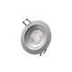 Spot LED encastrable EDM - 5W - 380lm - 3200K - Chromé - 31654