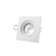 Spot Led encastrable EDM 5 W - 6400 K - Cadre blanc - 31655