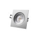 Spot Led encastrable EDM 5 W - 6400 K - Cadre chromé - 31657