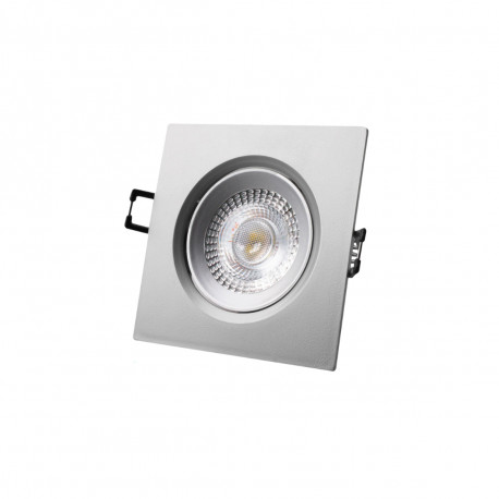 Spot Led encastrable EDM 5 W - 6400 K - Cadre chromé - 31657