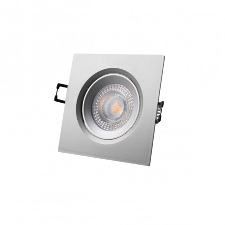 Spot Led encastrable EDM 5 W - 6400 K - Cadre chromé - 31657