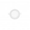 Mini spot LED rond EDM - 6W - 320lm - 4000K - Cadre blanc - 31602