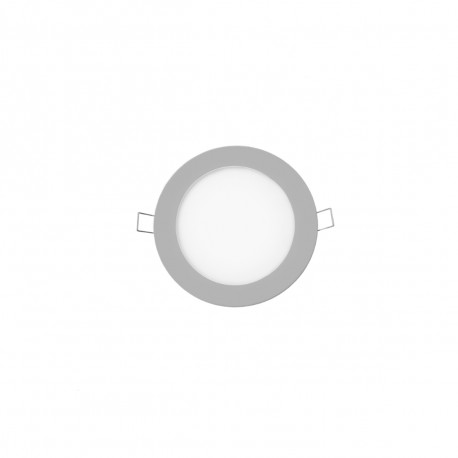 Mini spot LED rond EDM - 6W - 320lm - 4000K - Cadre chromé - 31604