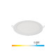 Spot led encastrable EDM - 20W - 1500 lumens - 6400K - Blanc - 31565