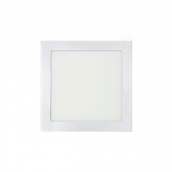 Plafonnier LED carré EDM - 20W - 1500 lumens - 4000K - Blanc - 31591