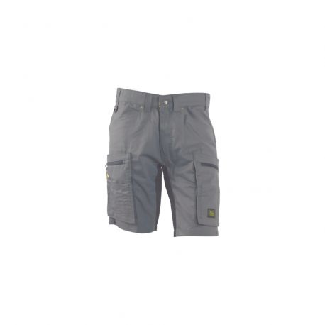 Bermuda normé RICA LEWIS - Homme - Taille 40 - Multi poches - Gris - MOBISHO