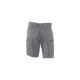 Bermuda normé RICA LEWIS - Homme - Taille 48 - Multi poches - Gris - MOBISHO