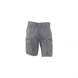 Bermuda normé RICA LEWIS - Homme - Taille 48 - Multi poches - Gris - MOBISHO