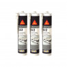 Lot de 3 Colles mastic SIKA Sikaflex 522 Caravan - Blanc - 300ml