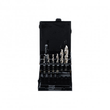 Jeu de forets de taraudage hélicoïdaux BGS TECHNIC - HSS-G - 7 pcs - 1926