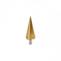 Foret étagé BGS TECHNIC - Nitrure de titane - 4 à 32 mm - 1619