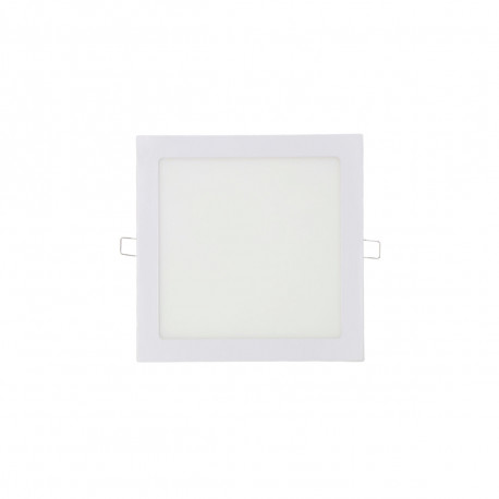 Spot LED carré EDM - 20W - 1500 lumens - 6400K - Cadre blanc - 31582