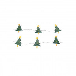 Guirlande lumineuse sapins EDM - esprit de Noël - lumière chaude - 20 ampoules LED - 1,10 m - 71388