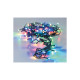 Guirlande scintillante EDM - esprit de Noël - multicolore - 96 ampoules LED - 7 m - 72083