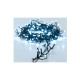 Guirlande scintillante EDM - esprit de Noël - lumière blanche froide - 7m - 96 ampoules LED - 72120