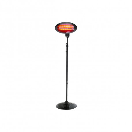 Chauffage d'extérieur EDM avec pied - 2000W - 07091