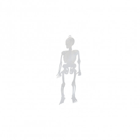 Lot de 10 squelettes d'Halloween EDM - phosphorescents - 71858